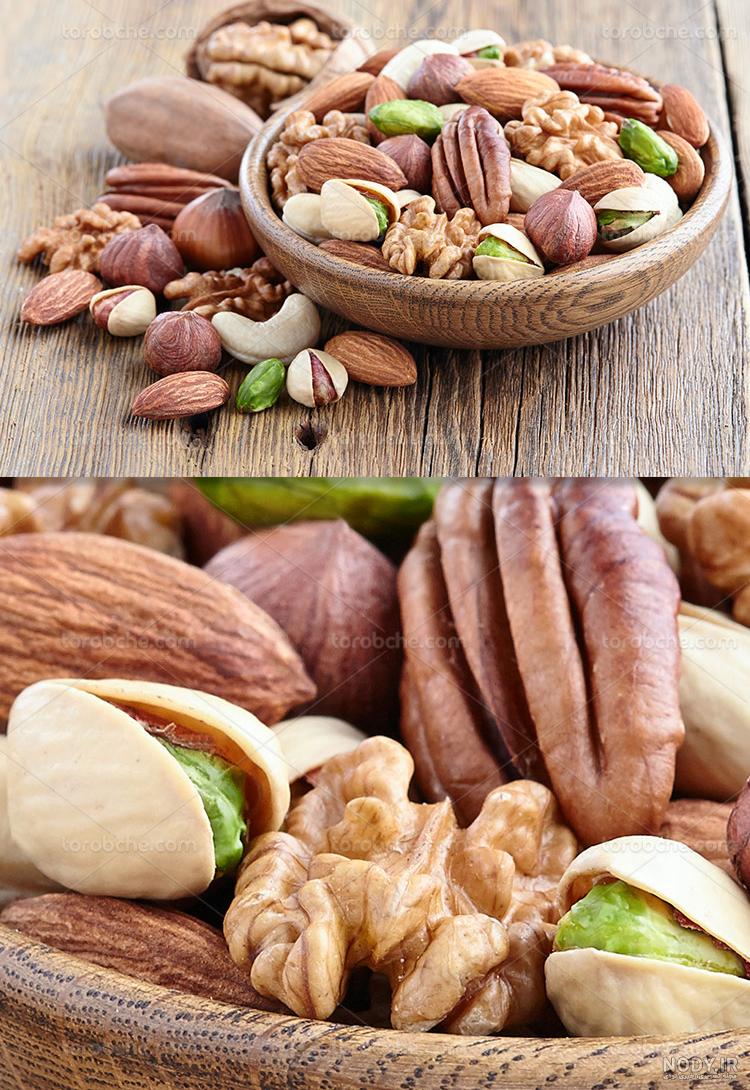 عکس آجیل در کاسه