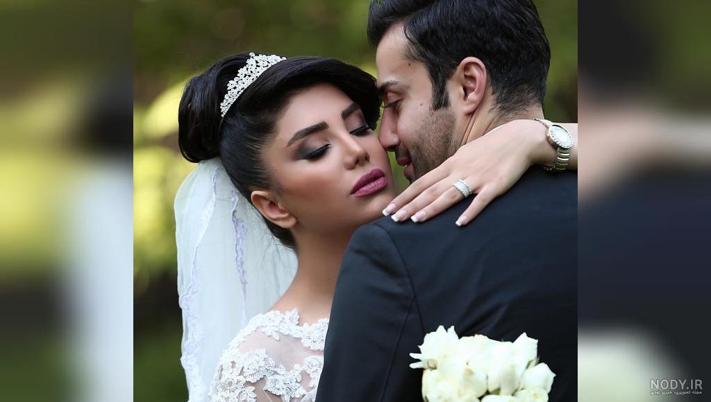عکس عروس داماد زیبا ایرانی