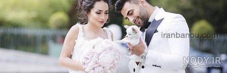 عکس عروس و داماد زیبای ایرانی