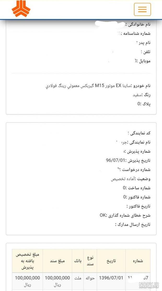 پرداخت دعوتنامه سایپا پرداخت دعوتنامه سایپا