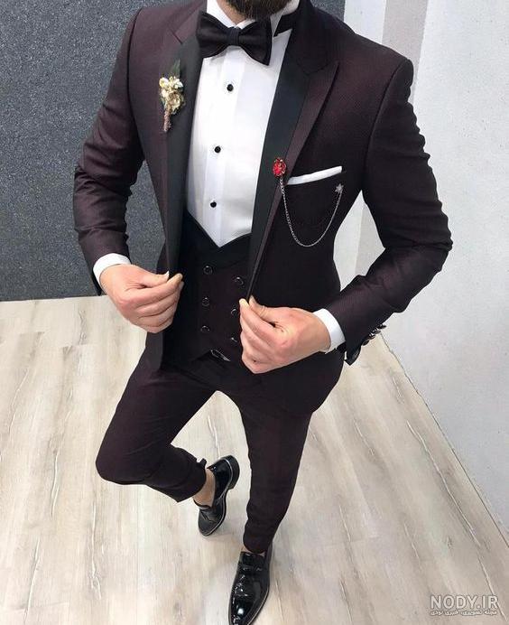 عکس لباس دامادی شیک