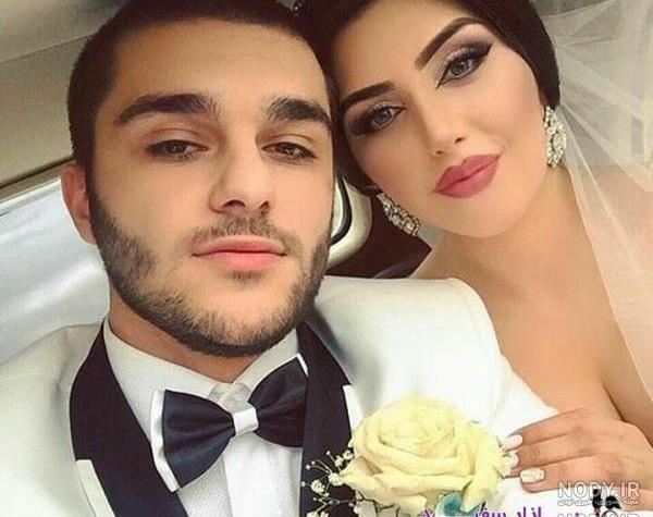 ژست عروس و داماد ایرانی