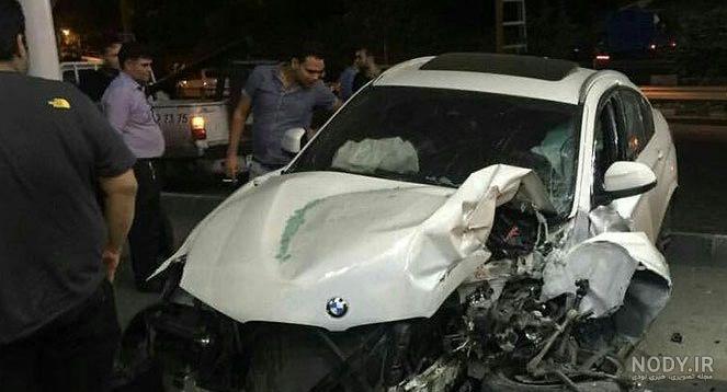 عکس بی ام و تصادفی