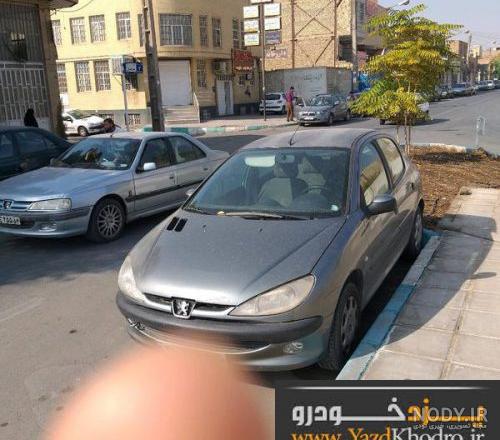 پژو ۴۰۵ رنگ دلفینی