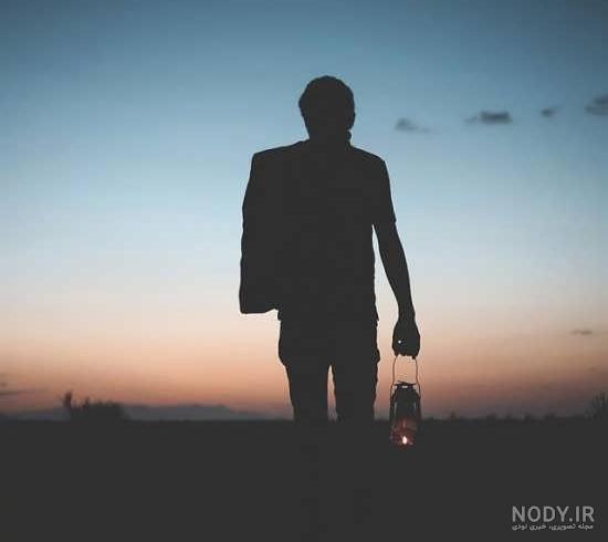 عکس دختر تنها در شب برای پروفایل