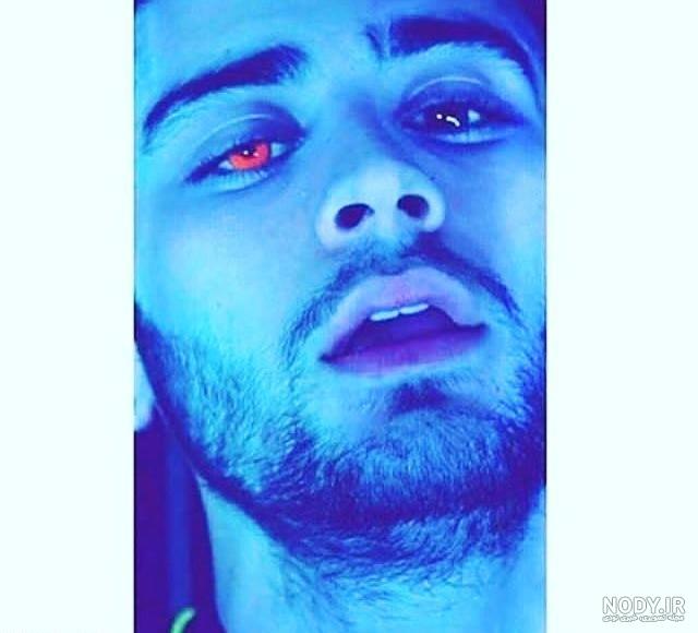 نقاشی نیم رخ مرد