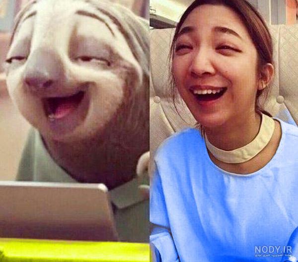 عکس خنده دار دونفره