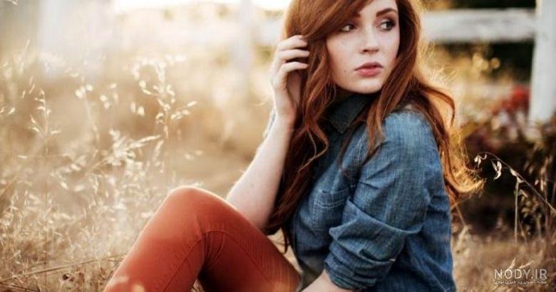 آموزش ژست عکاسی دخترانه در طبیعت آموزش ژست عکاسی دخترانه در طبیعت