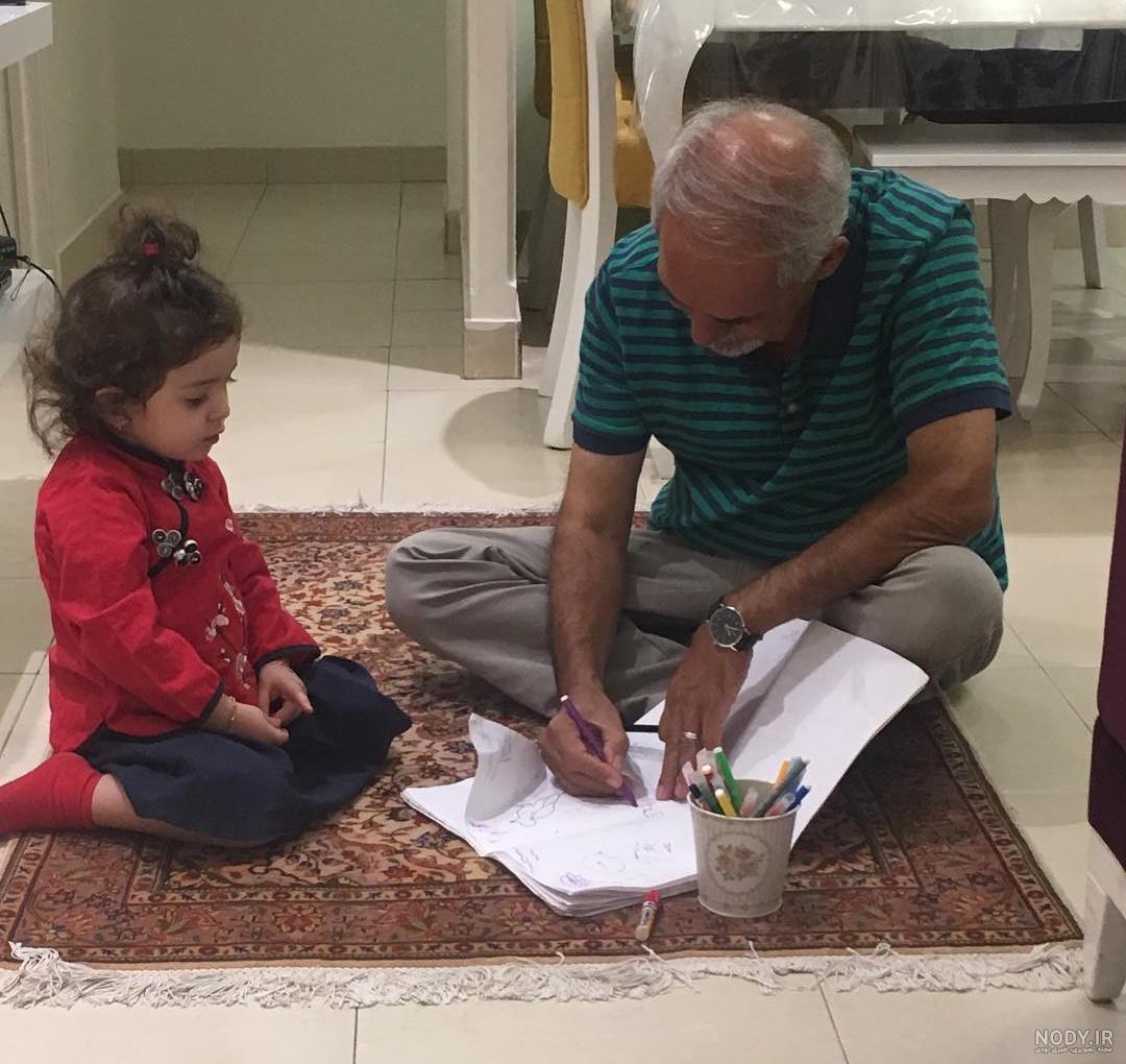 دختر آزاده نامداری در مراسم خاکسپاری