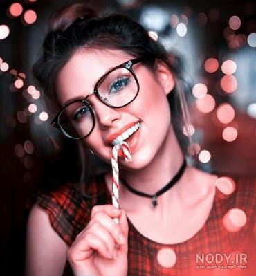 عکس دختر آبنباتی برای پروفایل