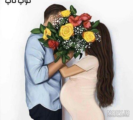 عکس دختر با گل رز برای پروفایل عکس دختر با گل رز برای پروفایل