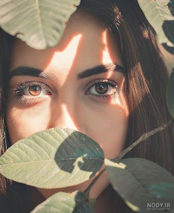 عکس دختر غمگین و گریان با متن