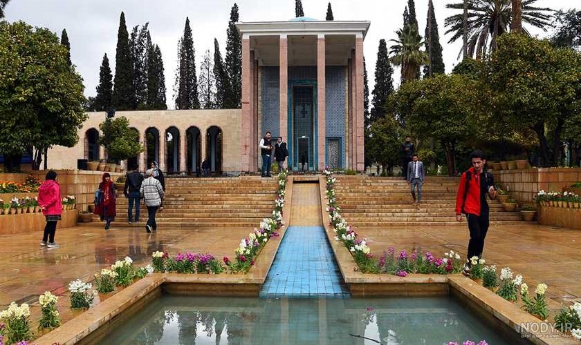 دانلود عکس آرامگاه سعدی