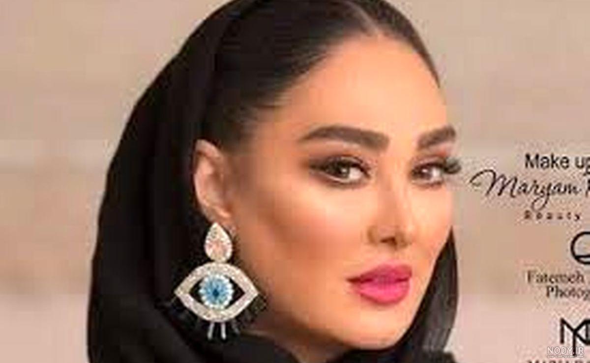 عکس دختر الهام حمیدی و همسرش