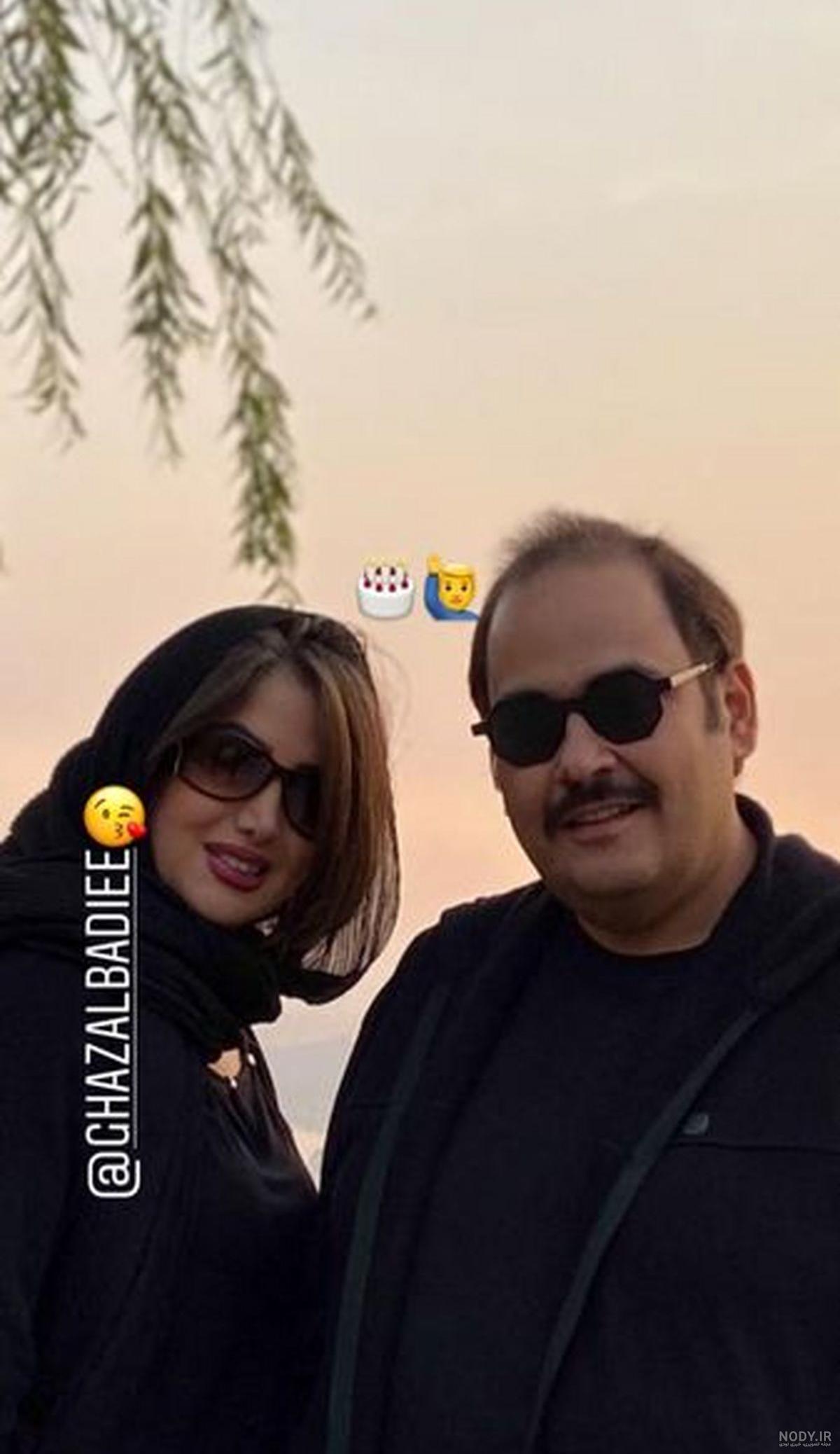 عکس عسل بدیعی در سردخانه عکس عسل بدیعی در سردخانه