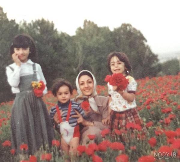 عکس جوانی هانیه توسلی