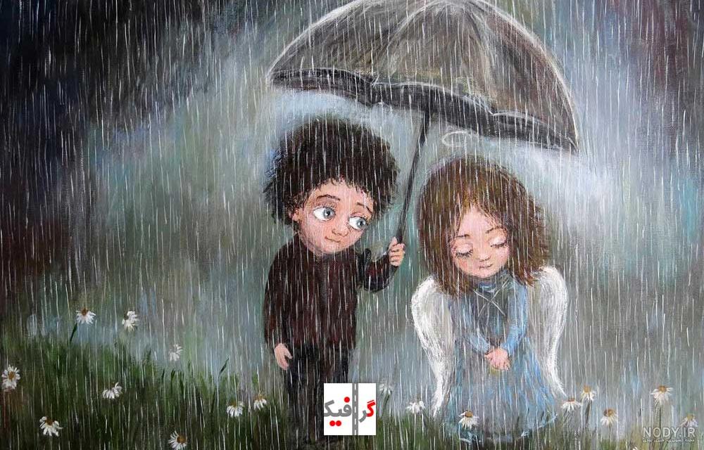 عکسهای چتر بارانی