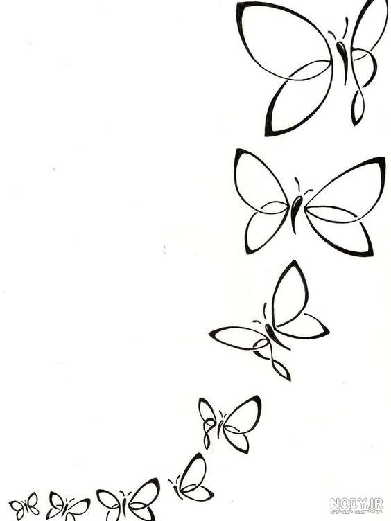 نقاشی پروانه کوچک نقاشی پروانه کوچک