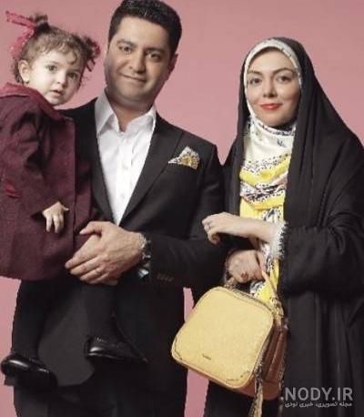 دختر آزاده نامداری در مراسم خاکسپاری