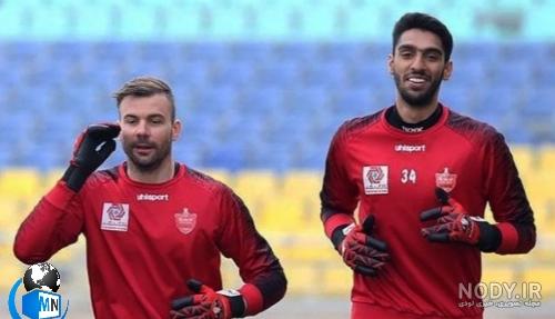 عکس امیرمحمد یوسفی دروازه بان پرسپولیس عکس امیرمحمد یوسفی دروازه بان پرسپولیس