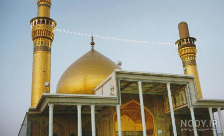 عکس نوشته حرم امام علی عکس نوشته حرم امام علی