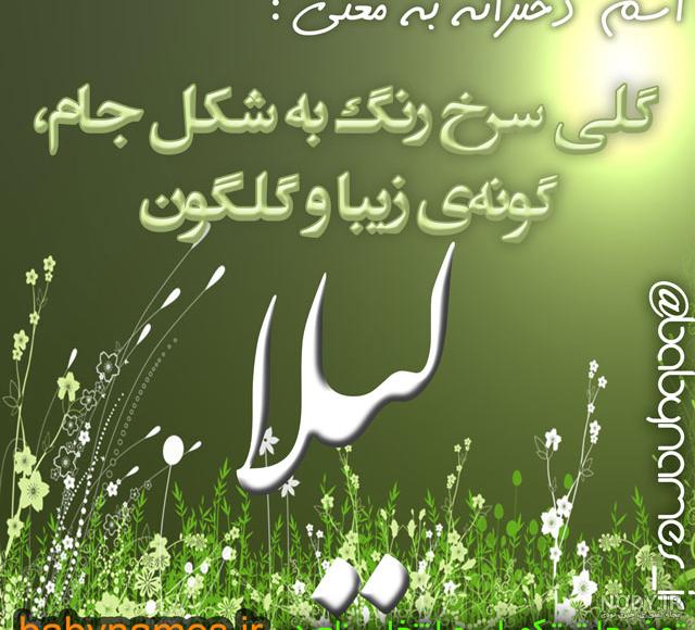 اسم لیلا به چه معناست
