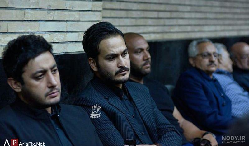 عکس علی طباطبایی در قبر