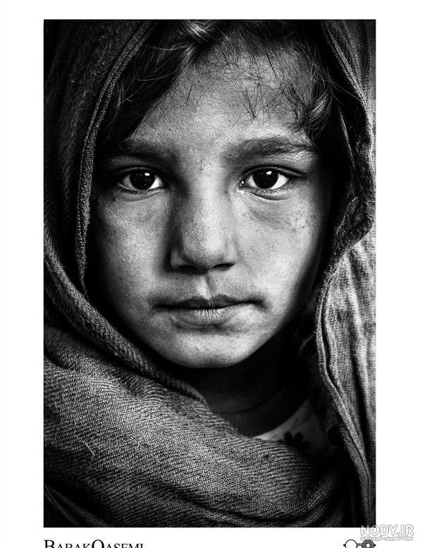 عکس چهره سیاه و سفید عکس چهره سیاه و سفید