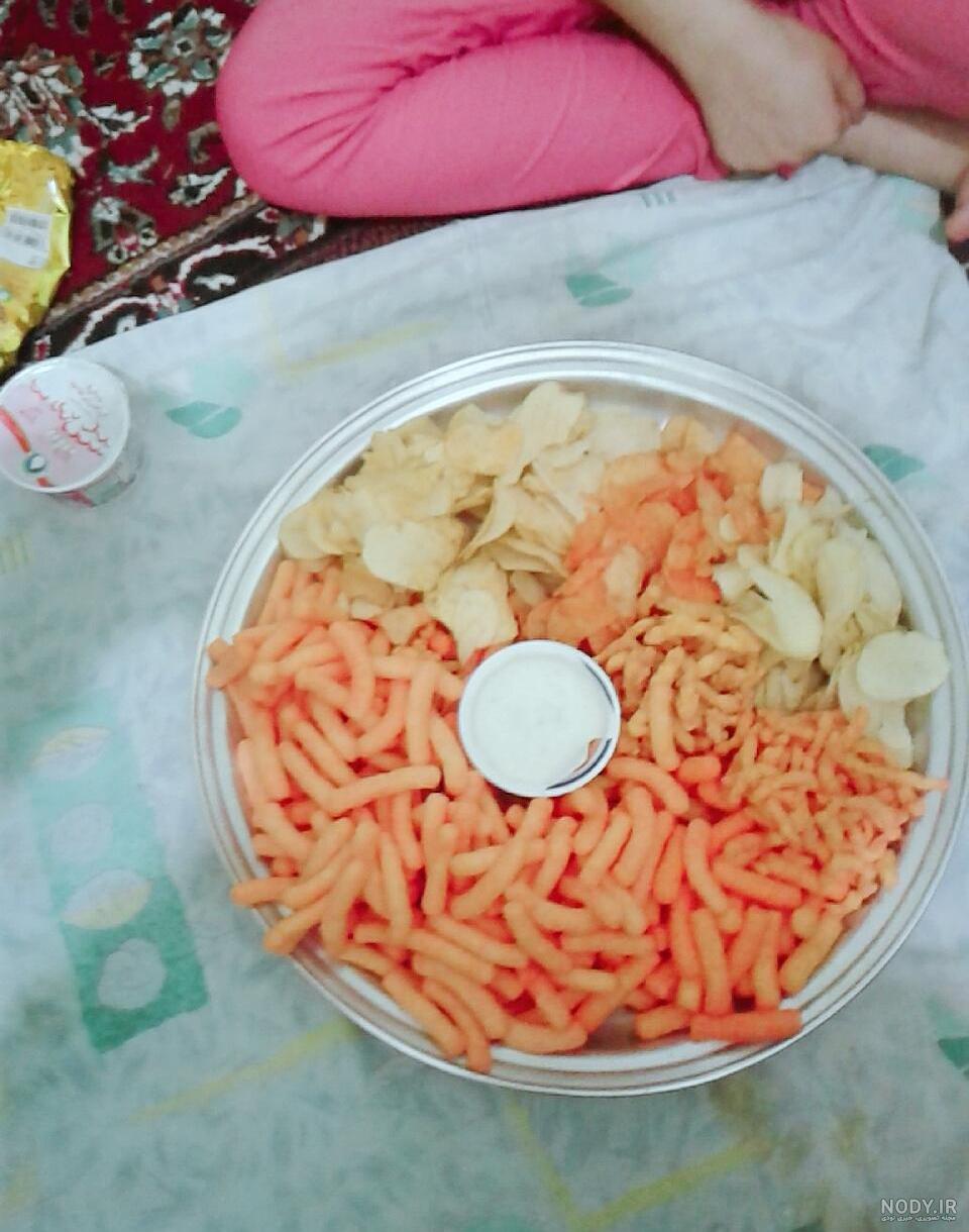 عکس فیک خوراکی چیپس و پفک