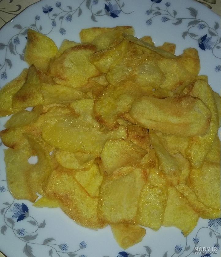 عکس فیک خوراکی چیپس و پفک