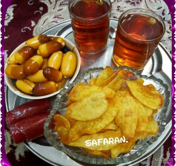 عکس فیک خوراکی چیپس و پفک