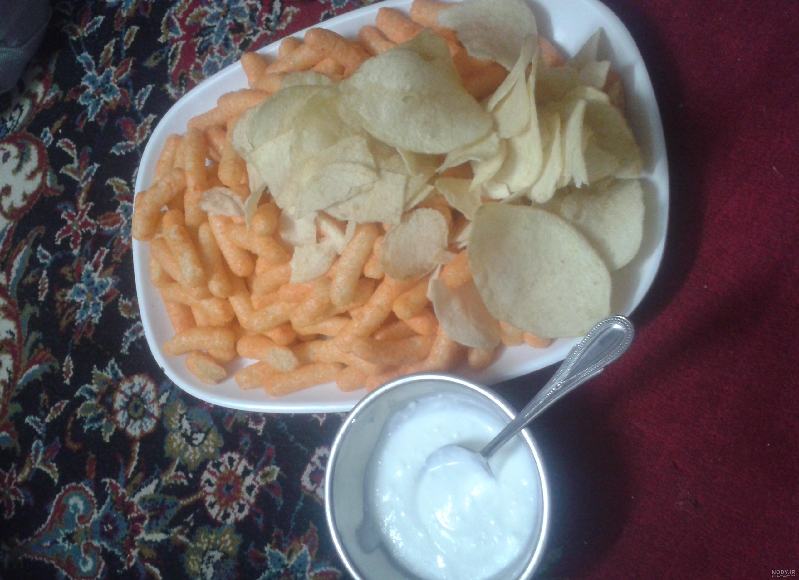 عکس خفن عکس چیپس و پفک برای استوری