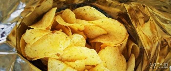 عکس فیک خوراکی چیپس و پفک
