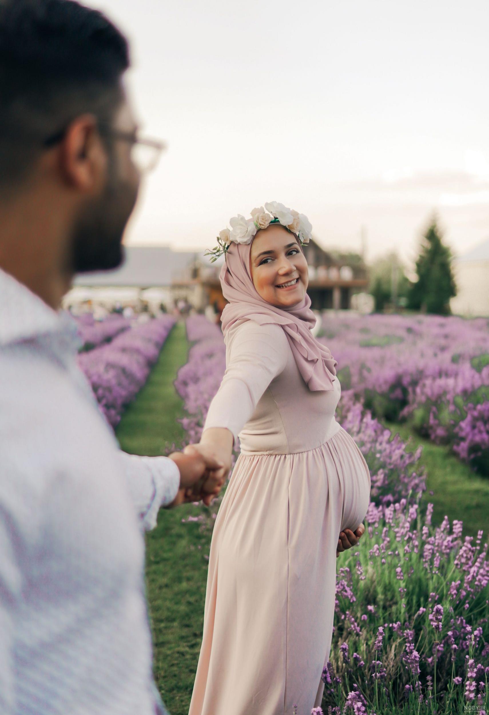 ایده عکس بارداری با حجاب ایده عکس بارداری با حجاب