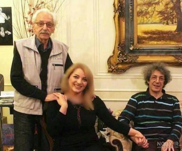 عکس جوانی همسر جمشید مشایخی
