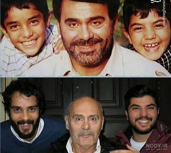 عکس فرزندان جمشید هاشم پور