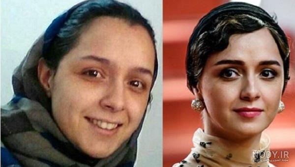 عکس قبل ارایش بازیگران عکس قبل ارایش بازیگران