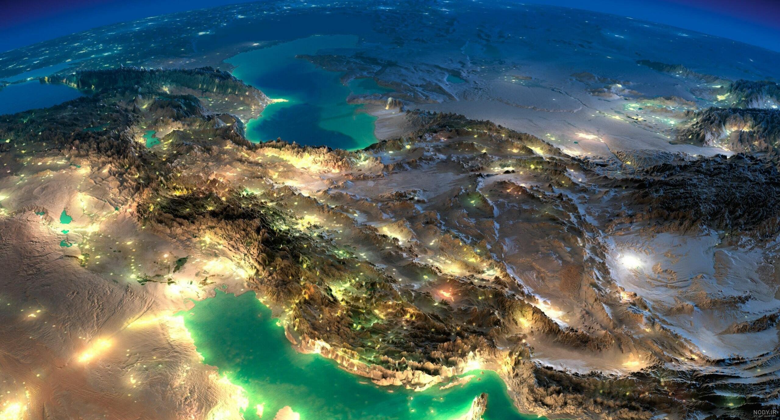 عکس هوایی ایران