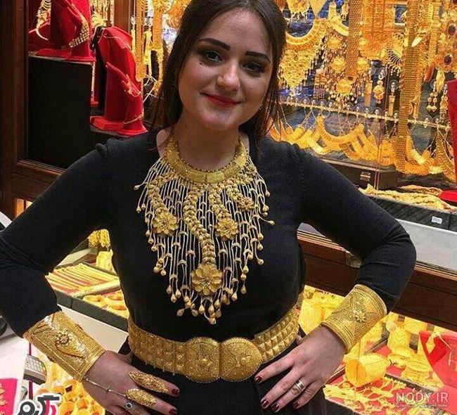 عکس گوشواره طلای کردی عکس گوشواره طلای کردی