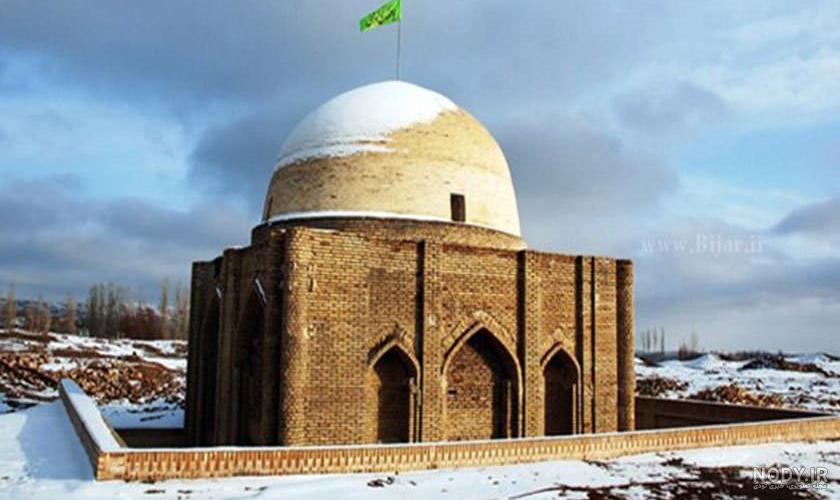 نقشه هوایی روستاهای بیجار
