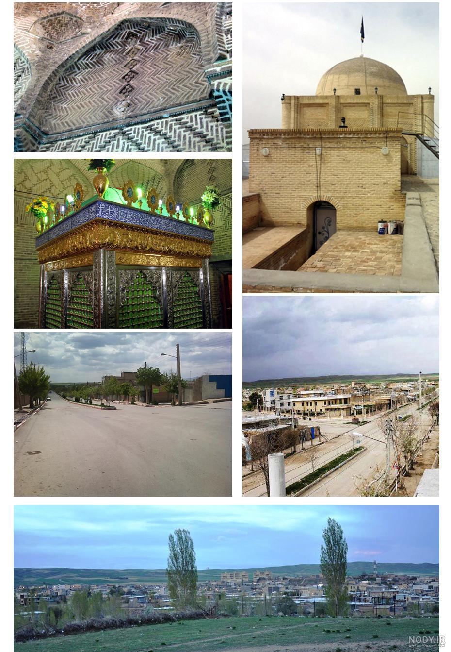 نقشه هوایی روستاهای دیواندره