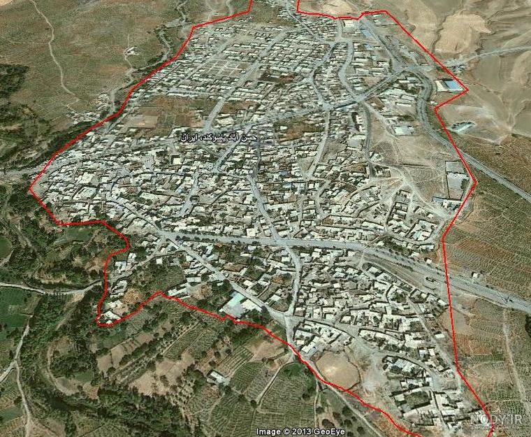 نقشه کردستان