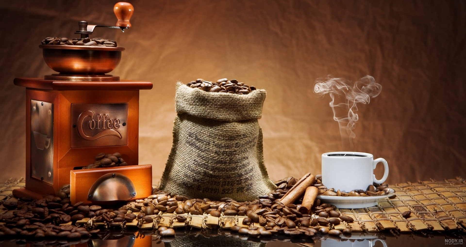  عکس فیک خوردن قهوه