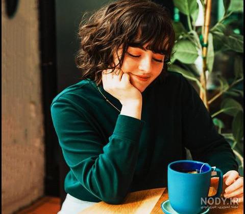  عکس فیک خوردن قهوه