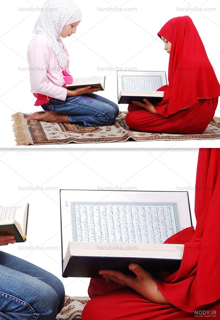 عکس قرآن و گل برای پروفایل