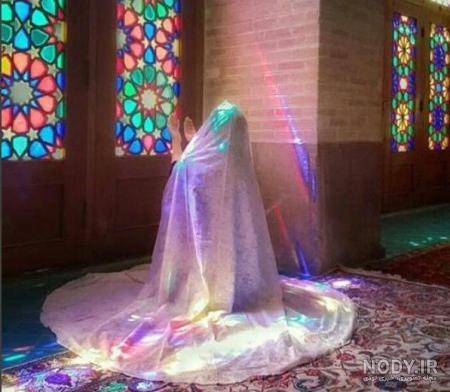 عکس نماز خواندن دختر فانتزی