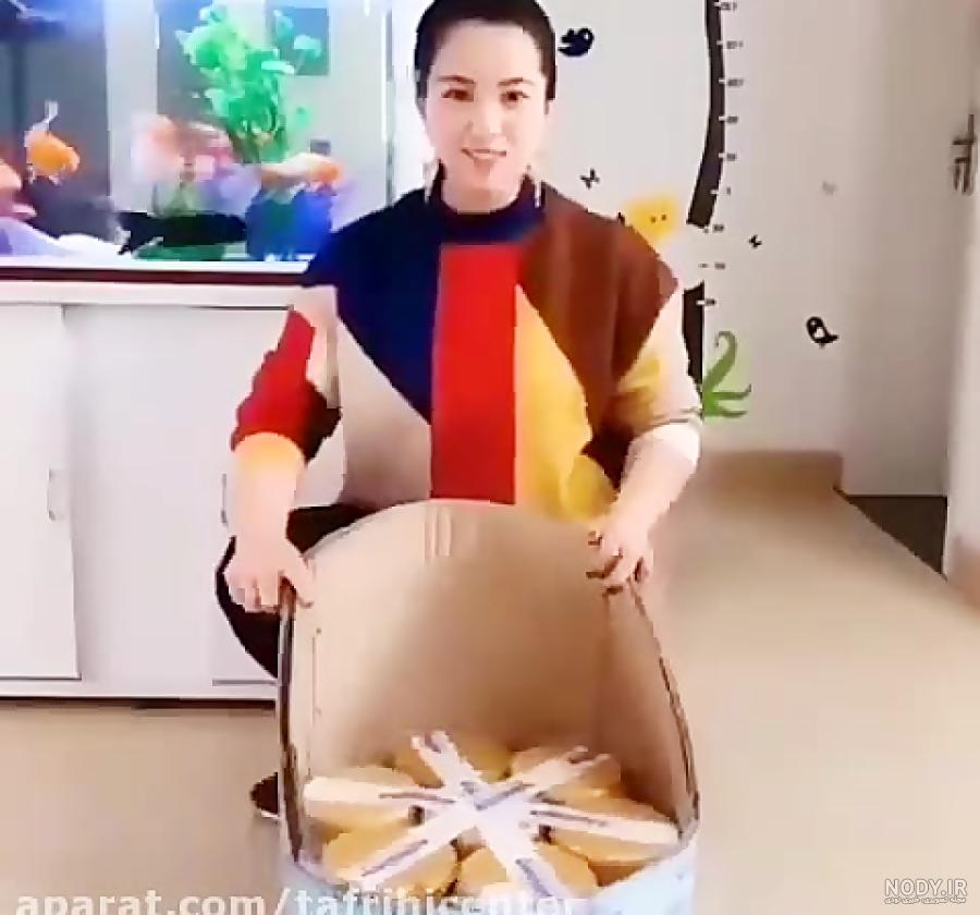 ایده عکس کودک با قوطی شیر خشک ایده عکس کودک با قوطی شیر خشک