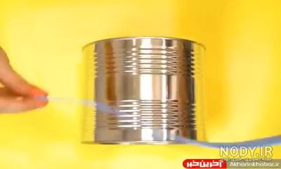 جای حبوبات با قوطی شیر خشک جای حبوبات با قوطی شیر خشک