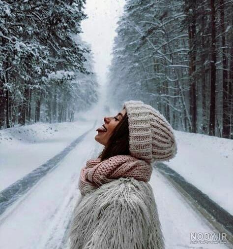 عکس برفی عاشقانه عکس برفی عاشقانه