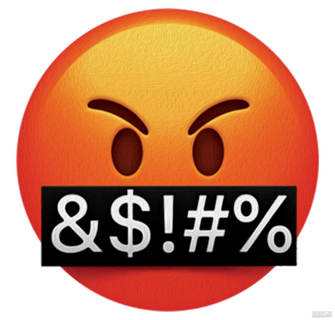 عکس فانتزی استیکر عصبانی